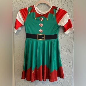 Festive Elf Dress for Girls (NWT)